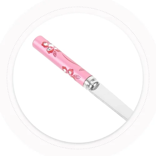 Vista 6 de BESPORTBLE 5 cucharas de metal para postre para helados, helados, café, espresso, cucharas agitadoras seguras y cómodas de sostener para ocasiones