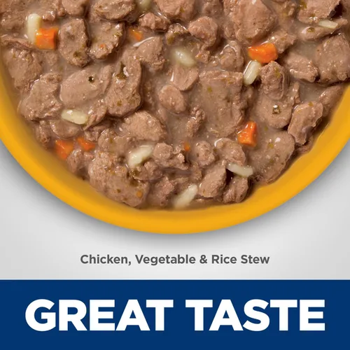 Vista 7 de Hill's Science Diet Alimento húmedo para gatos adultos de 1-6 Perfect Digestion, pollo, verduras y arroz, latas de 2.9 onzas, paquete de 24