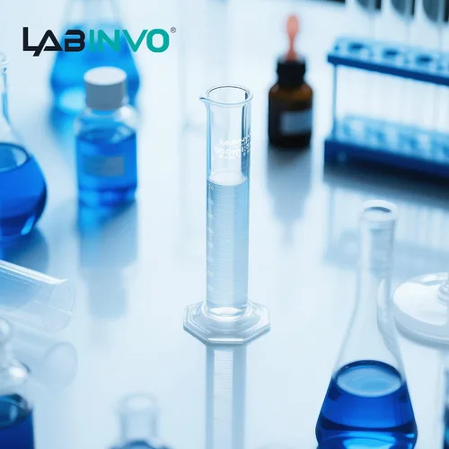 Vista 6 de Juego de cilindros graduados de 16.9 fl oz, 2 piezas de cilindro de medición de vidrio de borosilicato 3.3, base hexagonal, con boquilla, clase B