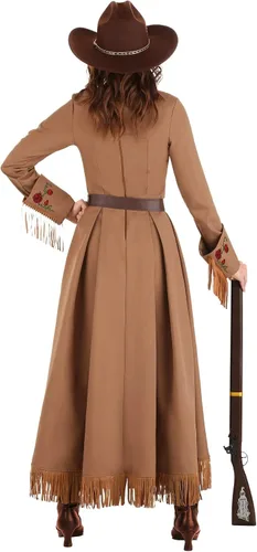 Vista 4 de Disfraz de vaquera de Annie Oakley para mujer