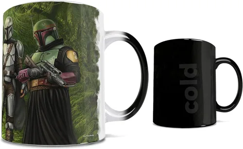 Vista 29 de Morphing Mugs Star Wars - The Book of Boba Fett - Un nuevo comienzo - Una taza sensible al calor de 16 onzas - Imagen completa revelada cuando se