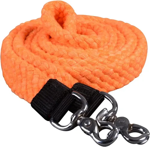 Vista 4 de HILASON Trenzado de algodón plano cuerda cuerda gatillo 1" X 7 pies Carreras de caballos Barril Regalos
