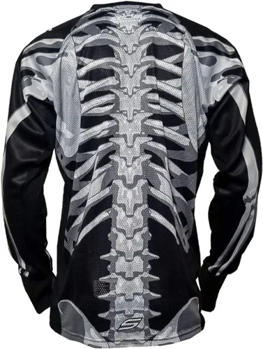 Vista 2 de Social Paintball SMPL Jersey sin relleno, huesos de esqueleto