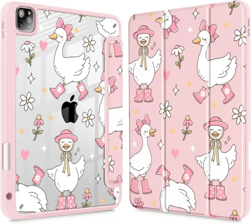 Vista 32 de May Chen Funda para iPad Pro de 11 pulgadas M2 de 4ª generación 2022, iPad Pro 11 de 3ª/2ª/1ª generación, Funda con cubierta trasera transparente a