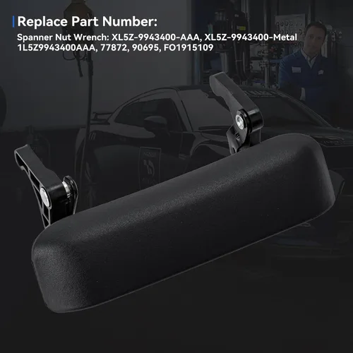 Vista 7 de Manija de puerta trasera 1L5Z9943400AAA para Ford Ranger 1998-2011 para Mazda B2300 B3000 B4000 2001-2007, manija de pestillo de puerta elevadora