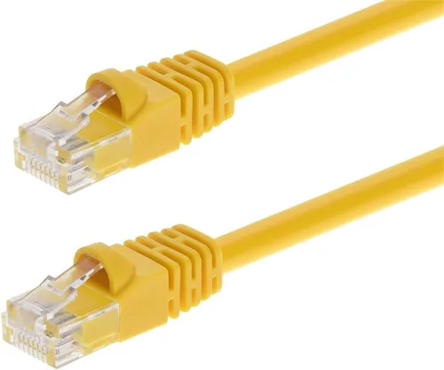 Vista 14 de 0.5FT 24AWG Cat5e 350MHz UTP Cable de red Ethernet de cobre desnudo - Negro