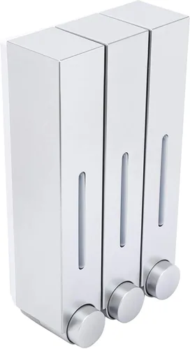 Vista 8 de Wall Mount 3 Head Shampoo Dispenser for Hotel Bathroom Soap
