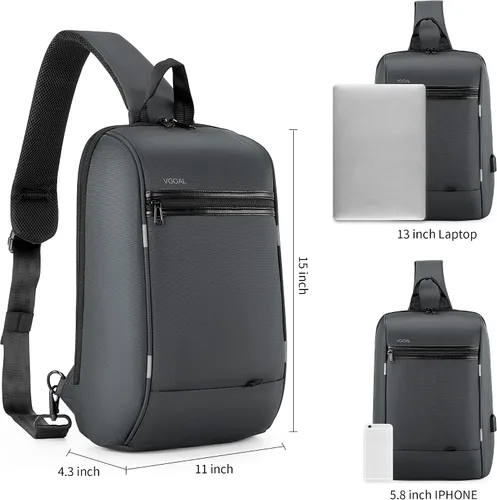 Vista 3 de VGOAL Mochila antirrobo para laptop