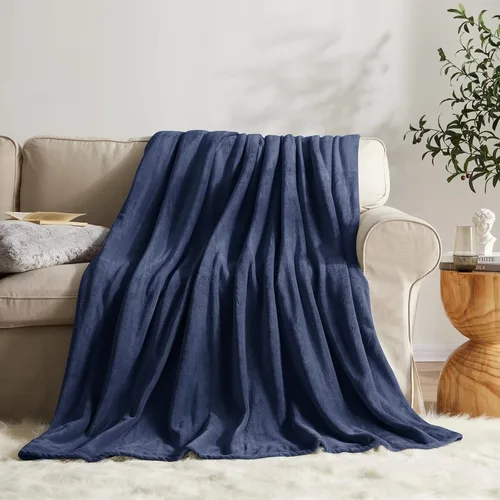 Vista 25 de KMUSET Manta de Tiro Súper Suave Premium de Franela de Forro Polar Sedosa Tamaño de Tiro Beige Microfibra Manta Ligera para Uso en Todas