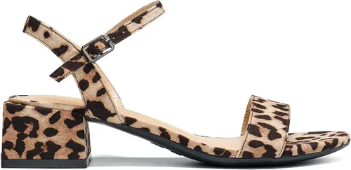 Vista 4 de DREAM PAIRS Zapatos de tacón bajo para mujer con correa de tobillo y puntera abierta clásica, tacón grueso, sandalias de tacón grueso para fiestas