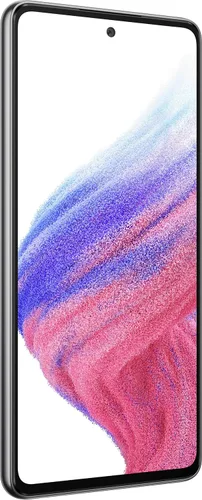 Vista 2 de Samsung Galaxy A53 5G, 128 GB + 6 GB de RAM, negro - Desbloqueado (solo GSM, renovado)