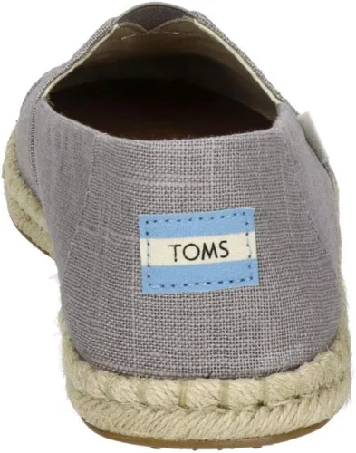 Vista 5 de TOMS Cuerda de alpargata para hombre - Negro