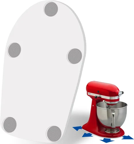 Vista 9 de MIMORE Alfombrilla deslizante para mezclador KitchenAid de 6 a 8 cuartos de galón de elevación de tazón, 7 cuartos de galón compatible con Claro