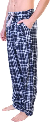 Vista 3 de Espada Menswear Cómodo pantalón de pijama de forro polar