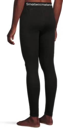 Vista 3 de SmartWool - Pantalones de capa base de lana merino para hombre, para todas las estaciones Negro