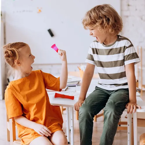 Vista 5 de Luusy - Juguetes para ansiedad de 24 piezas, con canica y malla, alivian el estrés sensorial y aumentan la concentración para adultos y niños