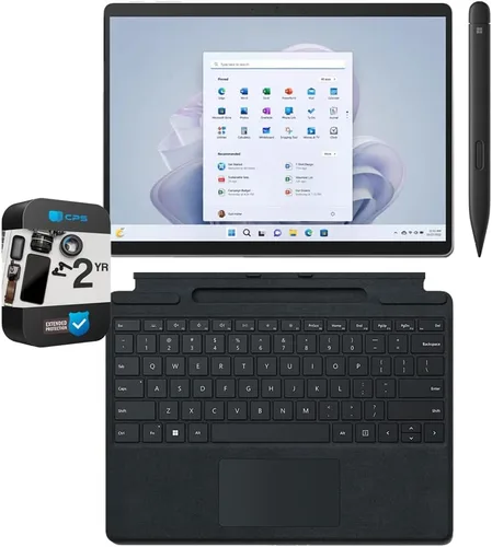 Vista 11 de Microsoft QEZ00018 Surface Pro 9 Tableta táctil de 13 pulgadas, Intel i5, 8 GB/256 GB, paquete de grafito Surface Pro Keyboard, Surface Slim Pen 2