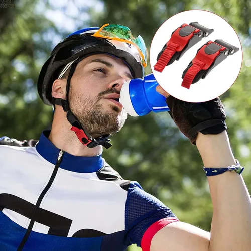Vista 5 de iplusmile Kit de hebilla de correa de barbilla de liberación rápida para casco de motocicleta, reemplazo de hebilla de casco de metal para ajuste