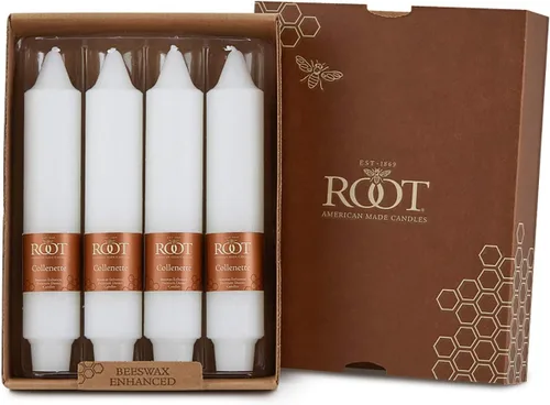 Vista 17 de Root Candles 59572 Timberline Collenette - Velas de cena sin perfume de 5 pulgadas, 8 unidades, oliva oscuro