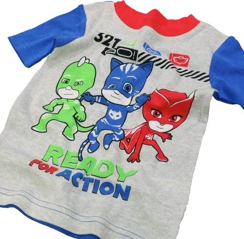 Vista 3 de PJ Masks Pijama de algodón ajustada para niños