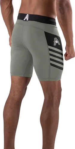 Vista 3 de Anthem Athletics Reignite Vale Tudo Shorts Men MMA Compression Shorts, BJJ, Jiu Jitsu, No Gi, Grappling