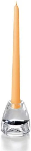 Vista 120 de Yummi - Velas cónicas gris claro de 10 pulgadas. 12 por paquete