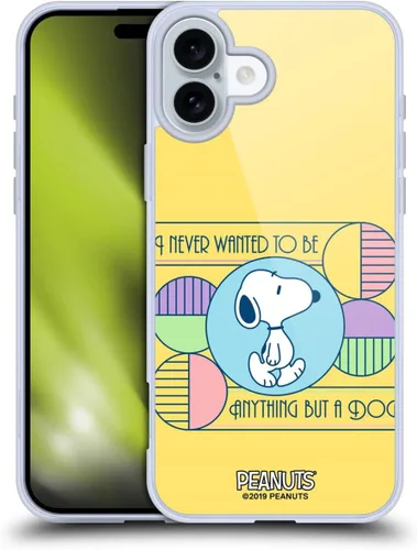 Vista 58 de Head Case Designs Snoopy Deco Dreams - Funda de gel suave con licencia oficial de Peanuts Blue Pattern compatible con Apple iPhone 7 Plus/iPhone 8