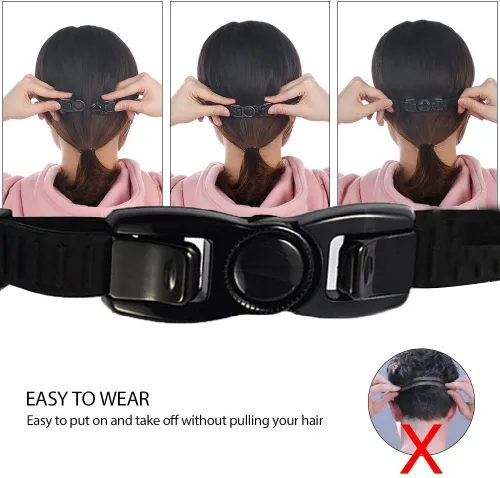 Vista 4 de Gafas de natación, gafas de natación negras para piscina, sin fugas, antivaho, protección UV para adultos, hombres, mujeres, jóvenes, niños, gafas