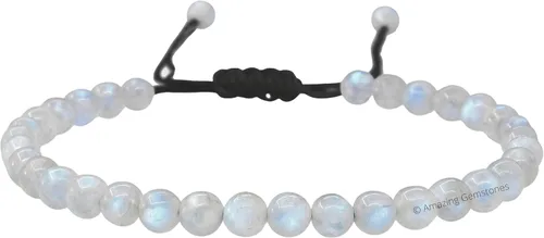 Vista 187 de Amazing Gemstone Crystal Anklet Ankle Bracelets for Women - Waterproof Beaded Healing Crystal Anklets, Plus Size Chakra Gemstone Bead Anklet