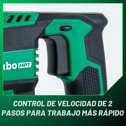 Vista 9 de Metabo HPT Martillo giratorio sin escobillas MultiVolt™ SDS Plus de 36 V con mango en D de 1-1/8 pulgadas, solo cuerpo de herramienta de martillo