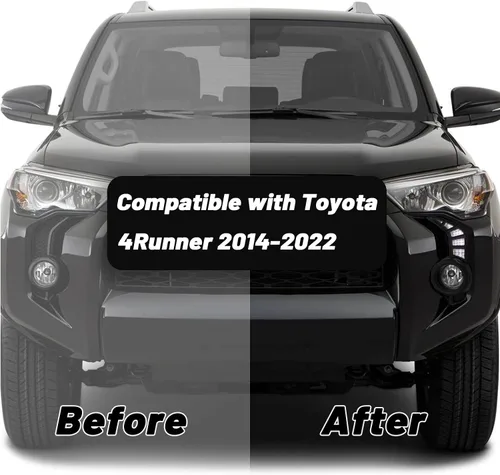 Vista 3 de Switchback - Lámpara LED ámbar blanca para parachoques delantero, antiniebla, diurna, señal de giro LED secuencial, compatible con Toyota 4Runner
