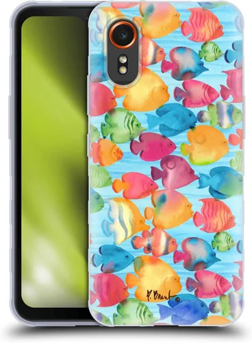 Vista 16 de Head Case Designs Officially Licensed Paul Brent Agate Mermaid Coastal Soft Gel Case Compatible with Samsung Galaxy Xcover7 5G