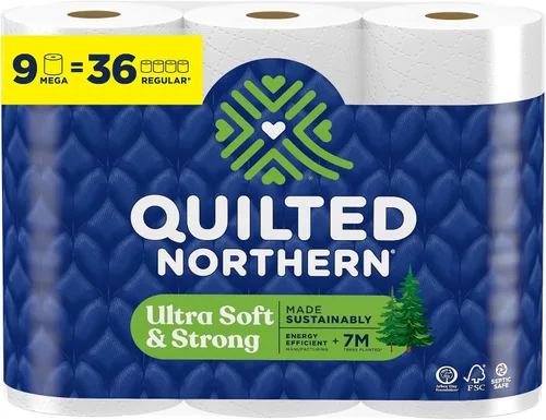 Vista 10 de Quilted Northern Papel higiénico ultra suave y fuerte, 12