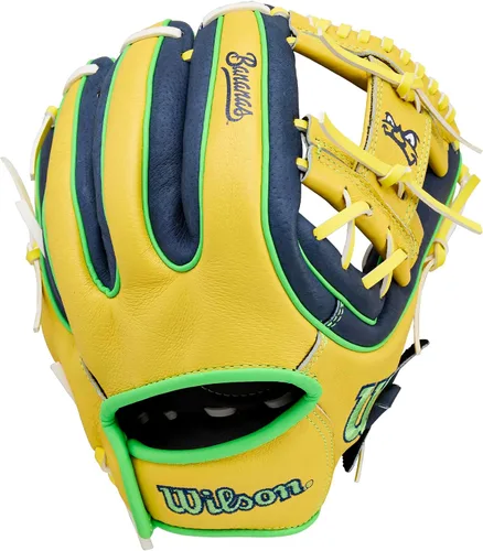 Vista 2 de Wilson A450 Adult + Youth Baseball Glove + Mitt Sizes 10.75" - 12" Right + Left Hand Throw Multiple Styles