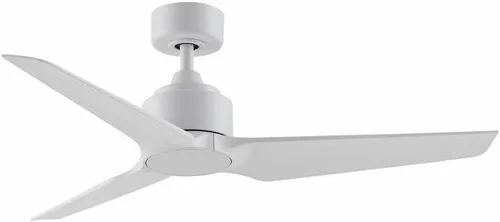 Vista 11 de Fanimation TriAire Custom 48 In Ceiling Fan, Black, Black Blades Light kit sold separately. Damp rated for indoor/outdoor use. Remote included.