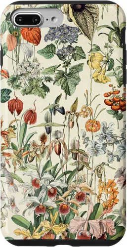 Vista 11 de Cute Flowers Vintage Botanical Flower Illustration Case for iPhone 17