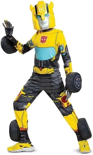 Vista 7 de Transformers Abejorro Convertir Disfraz de Halloween para niños