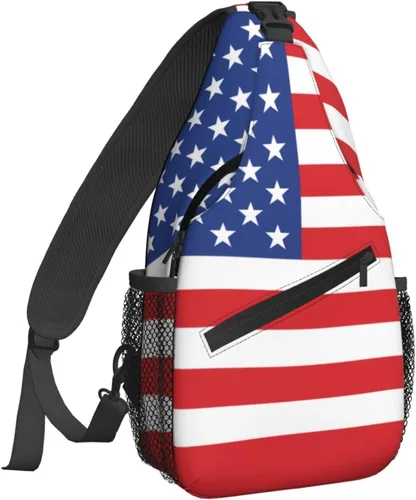 Vista 36 de Famame Mochila bandolera para el pecho, bolsa de hombro, gimnasio, ciclismo, viajes, senderismo, mochila para hombres y mujeres.., MultiColor1