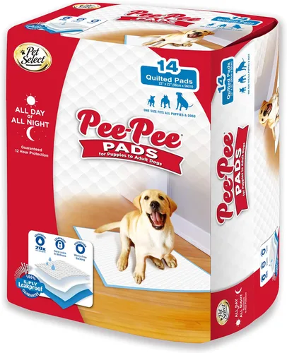 Vista 7 de Four Paws Pet Select - Almohadillas para orinar para perros y cachorros, 14 A prueba de fugas, protección de suelo de 12 horas, almohadillas