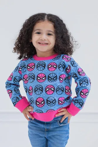 Vista 2 de Marvel Comics Spider-Man - Sudadera para niñas pequeñas y grandes