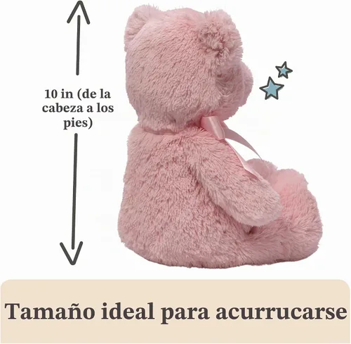 Vista 2 de GUND My First Teddy Bear - Animal de peluche rosa de 10 pulgadas para mayores de 0 años
