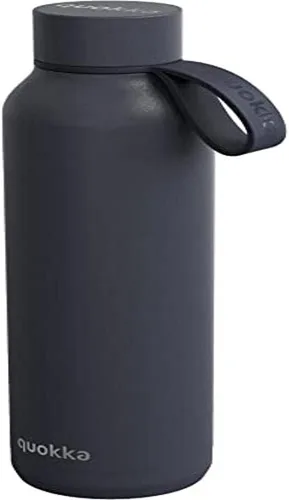 Vista 3 de Quokka BOTELLA TERMO ACERO INOXIDABLE SÓLIDO CON COLGADOR ÁMBAR 510 ML