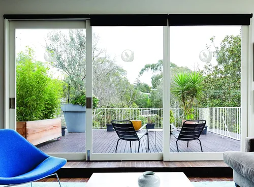 Vista 3 de Calcomanías para puertas correderas, calcomanías para ventanas y puertas de vidrio, 3 calcomanías de vinilo esmerilado para ventanas, calcomanías