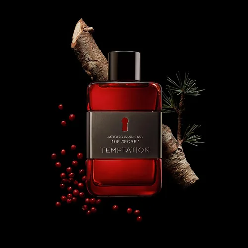 Vista 4 de Antonio Banderas Perfumes - Secret Temptation - Eau de toilette para hombre - Larga duración - Fragancia masculina, elegante y sexy - Notas