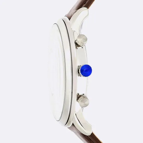 Vista 15 de Fossil Men's Neutra Stainless Steel and Leather Quartz Chronograph Watch