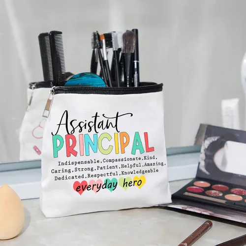 Vista 5 de WZJHCL Kit de supervivencia para asistente de director, regalo de agradecimiento para asistente principal bolsa de maquillaje, asistente