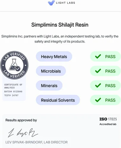 Vista 3 de Shilajit - Suplemento adaptógeno ayurvédico ayurvédico puro del Himalaya (1.06 oz 60 porciones) Energía natural, resistencia y apoyo