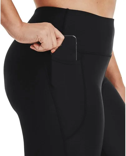 Vista 4 de Under Armour - Leggings antideslizantes HeatGear de cintura alta para mujer
