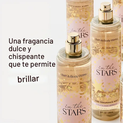 Vista 2 de Bath & Body Works Works in The Stars - Niebla de fragancia fina, 8 onzas (edición limitada) Fragancia fina y perfume para mujeres, fragancia