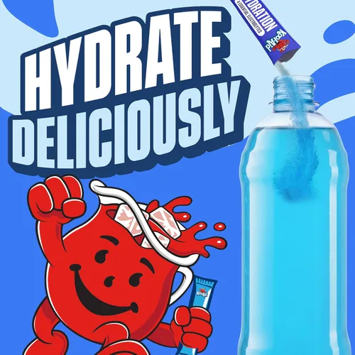 Vista 5 de Kool-Aid Mezcla de bebida de hidratación, 6 paquetes, limonada de frambuesa